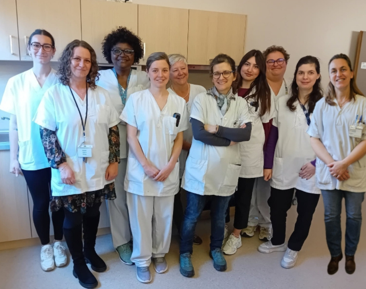 Des infirmières de l'équipe du CHTP